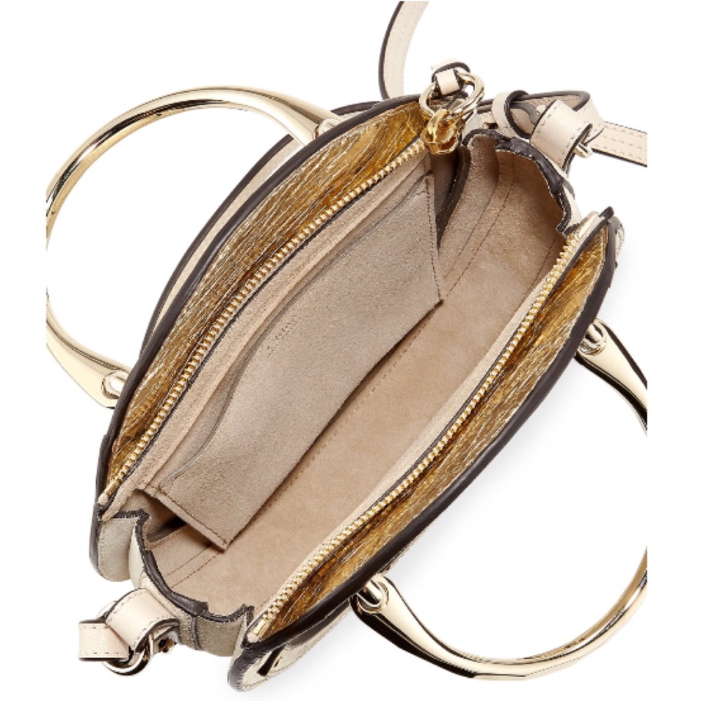NWT Chloe Pixie Mini Metallic Crossbody Bag - Picture 2 of 8